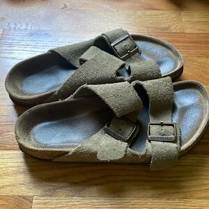 BIRKENSTOCK Arizona Suade soft footbed